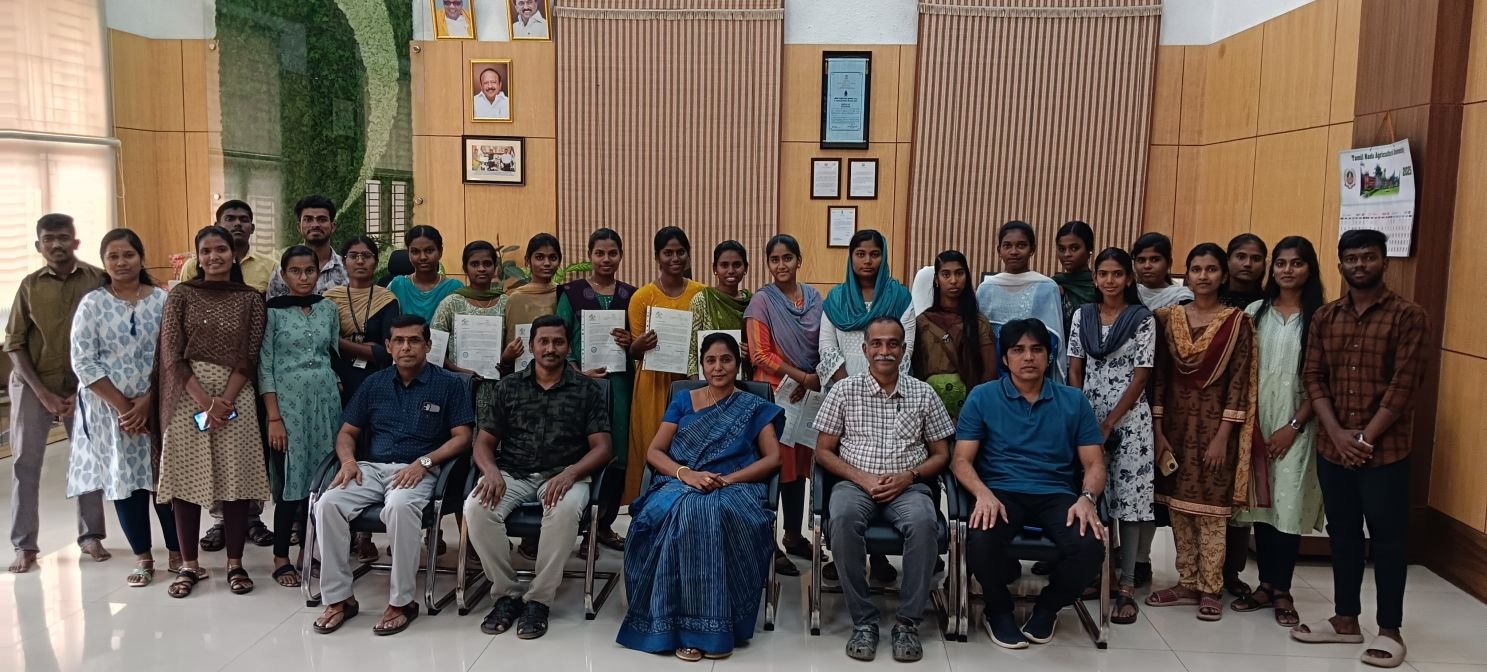 Sponsorship Order Issue Event for the Agri University Students Academic Year <br>2024 – 2025<br> (09.02.2025)